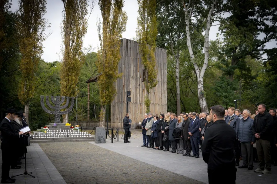 володимир зеленський, бабин яр
