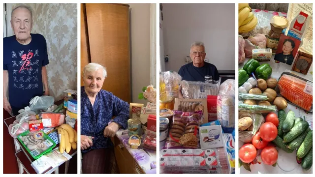 Родини рятівників євреїв із Києва, Херсонщини та Володимира отримали продуктові набори