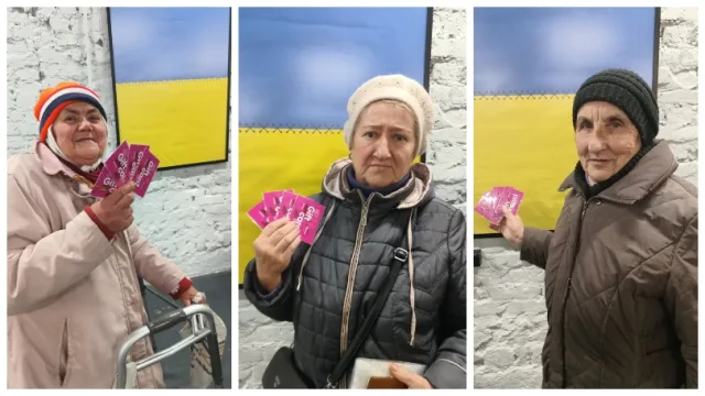 ЄОЦ «Мазаль Тов» у Запоріжжі надав допомогу людям, змушеним залишити свої домівки через війну