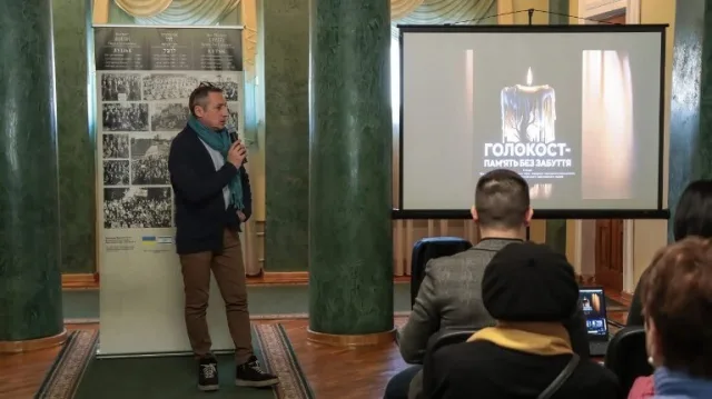 До Дня пам’яті жертв Голокосту у Луцьку провели меморіальні заходи