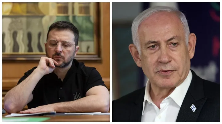 володимир зеленський, біньямін нетаньяху