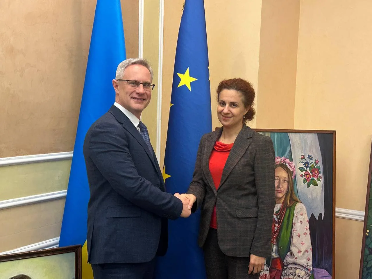 посол ізраїлю, міхаель бродський, наталія Калмикова, міністерство ветеранів