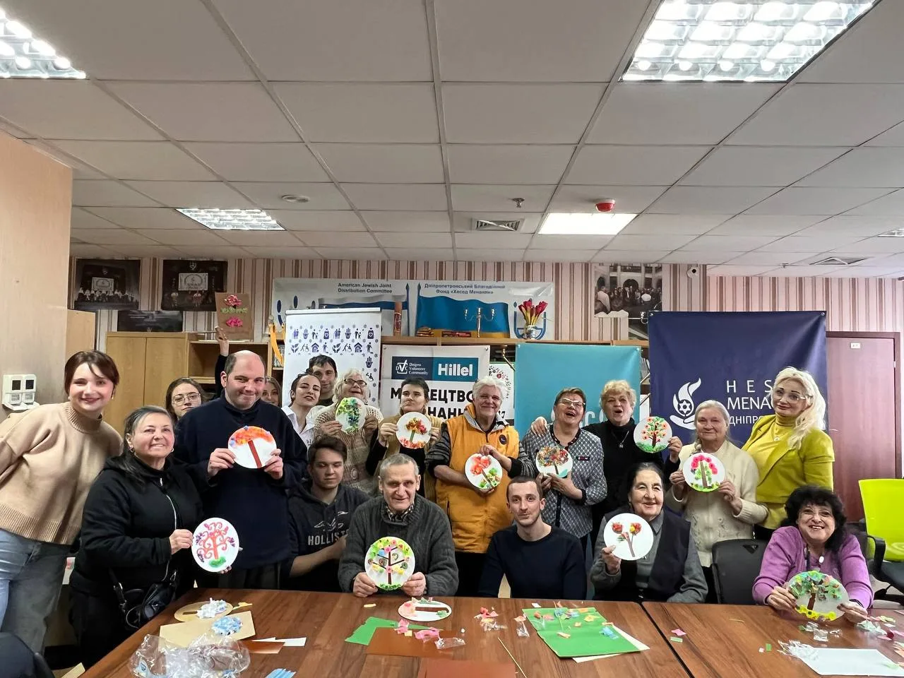 Хесед Менахем, Dnipro Volunteer Community, Ту бі-Шват, 5785